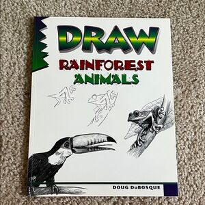 Draw Rainforest Animals Book